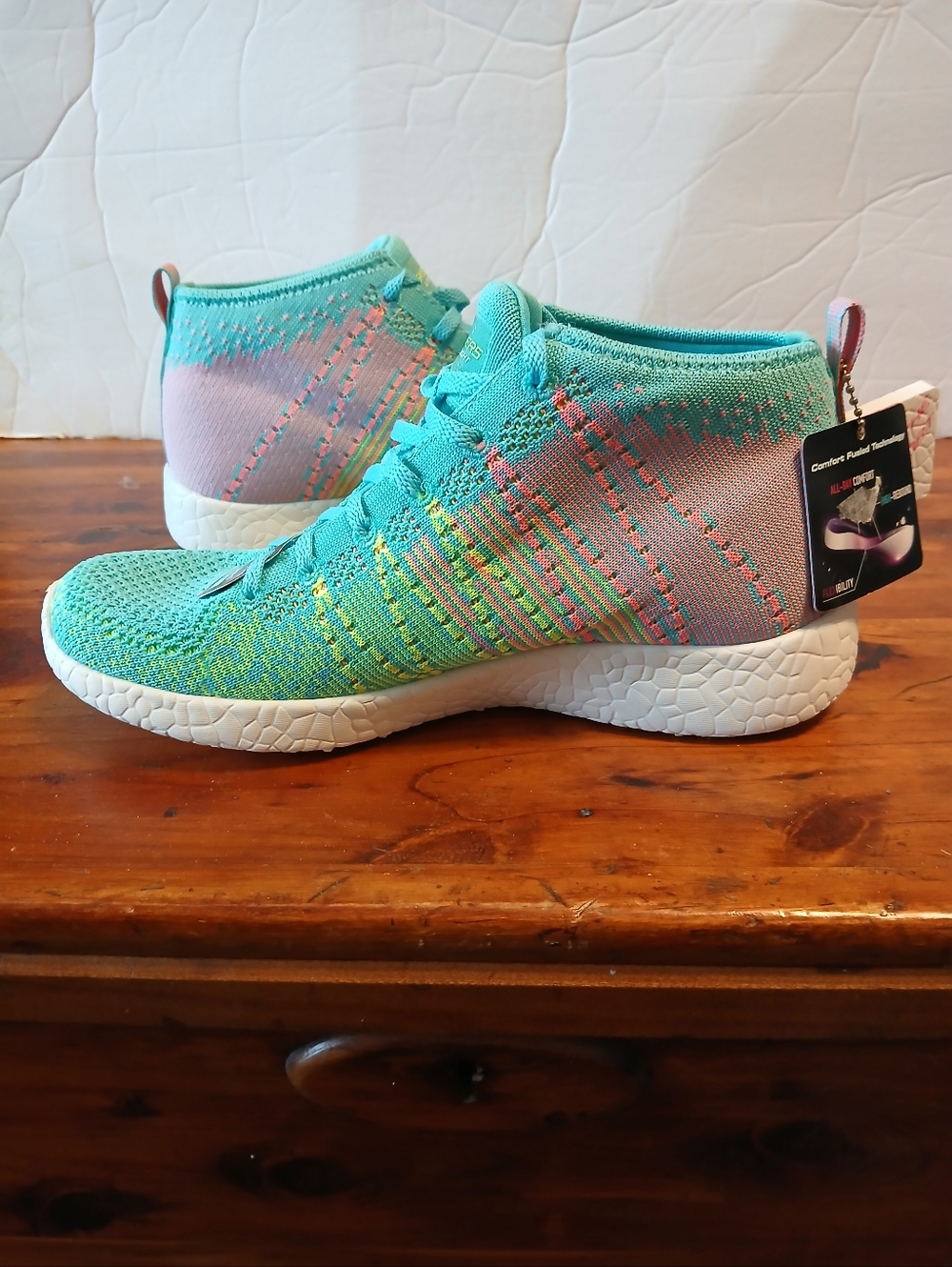 Skechers Lite Weight Burst High Sneakers Women's Size 6 - Picture 8 of 12